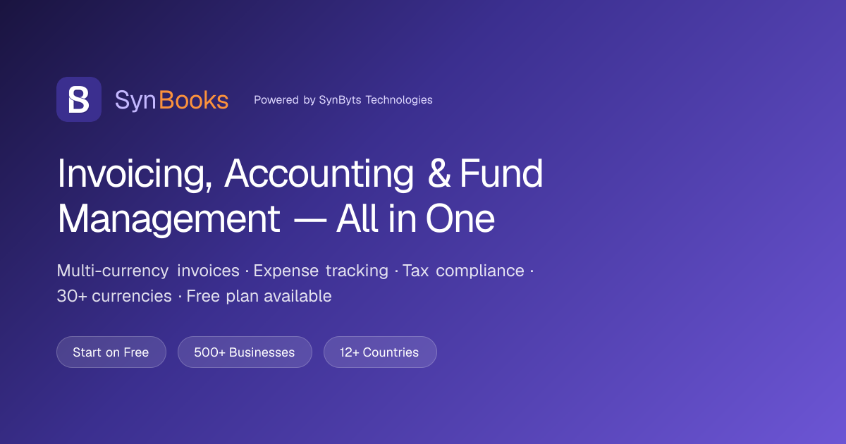 SynBooks banner